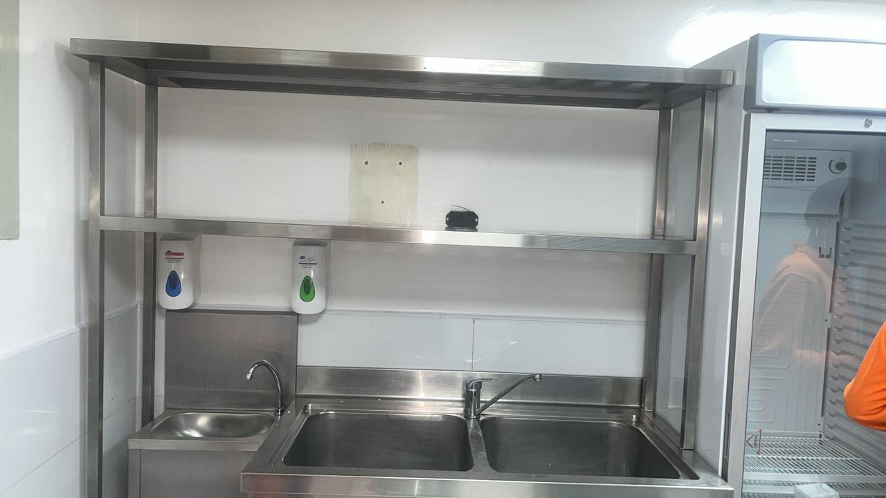 Table with shelf