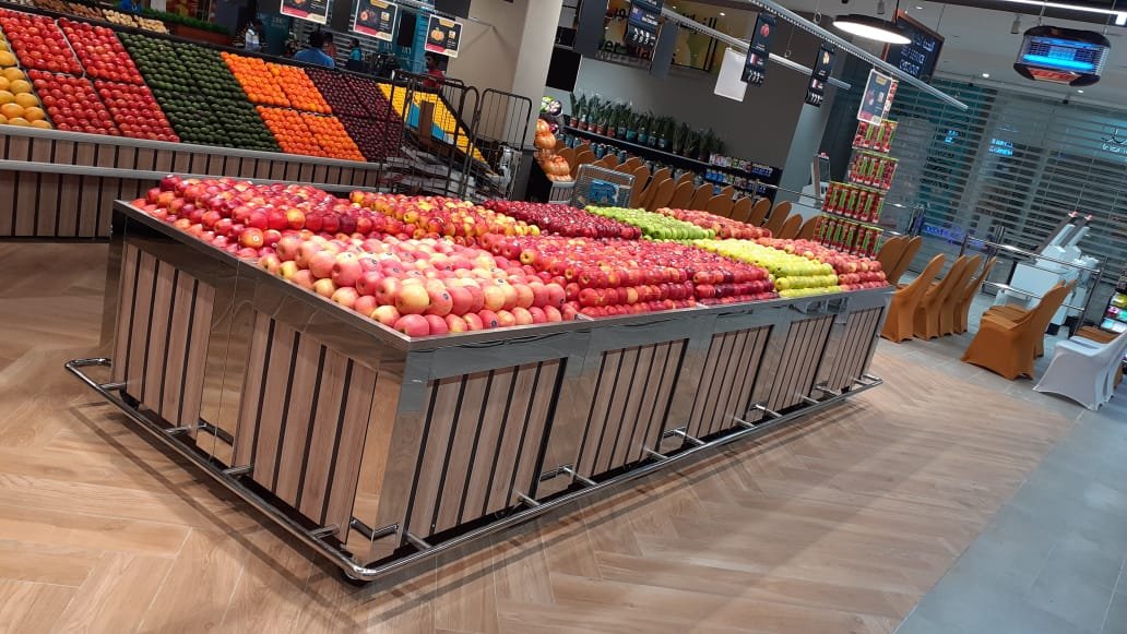 Fruit Dumping Trolley