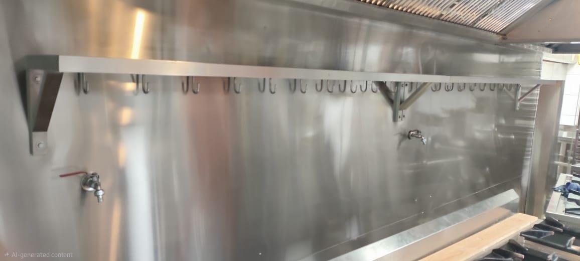 Wall Cladding with Shelf