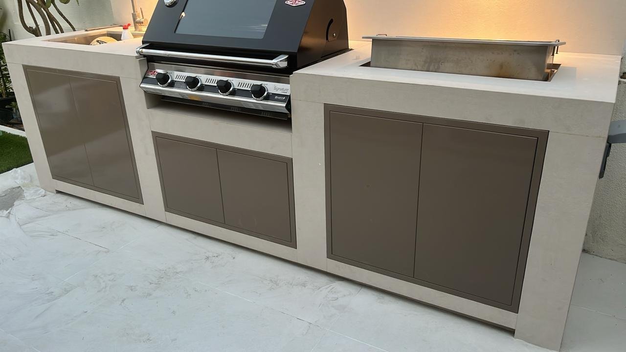 POwder Coated BBQ Cabinet