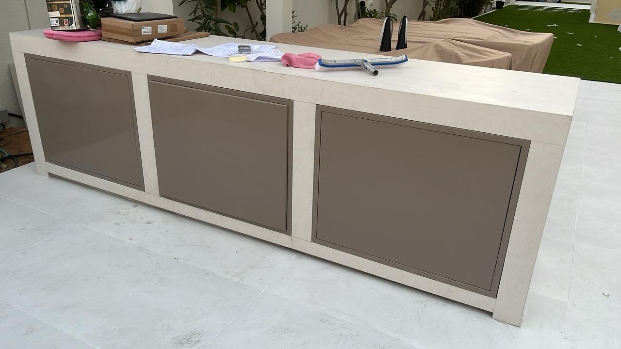POwder Coated BBQ Unit