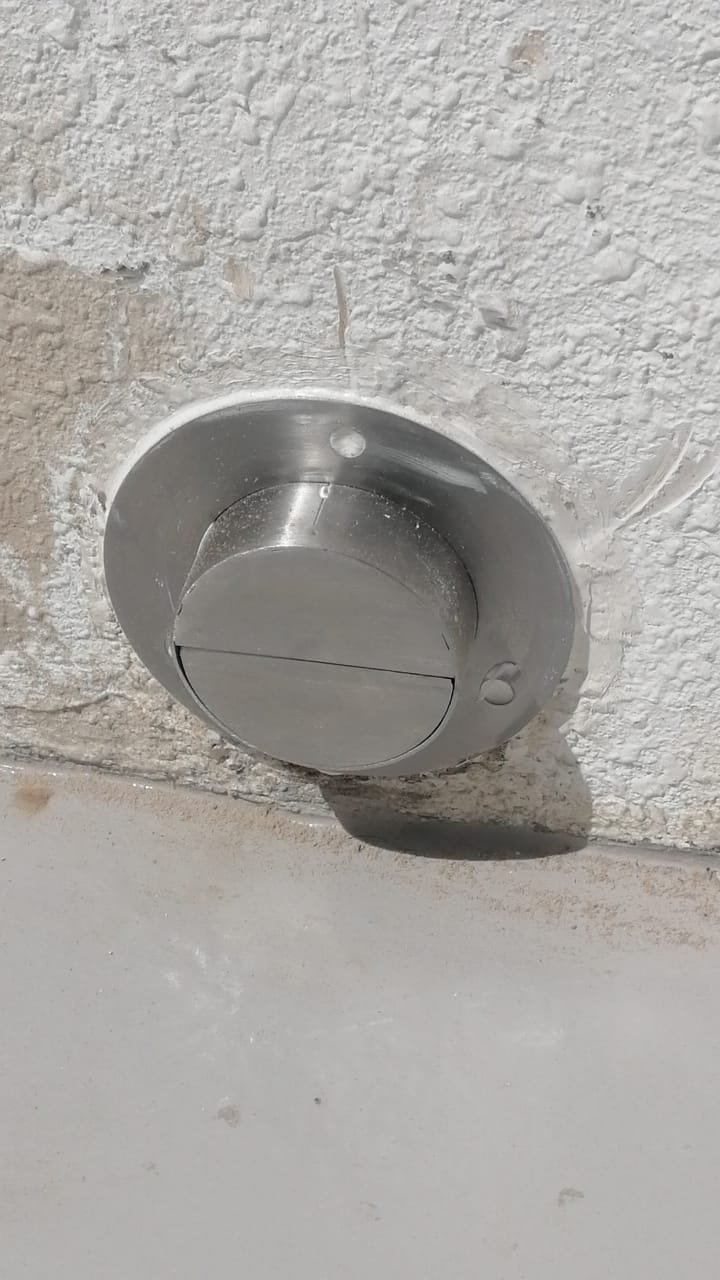 Flap Drain Outlet